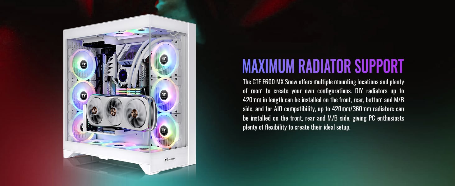 Thermaltake CTE E600 MX Mid Tower E-ATX Case